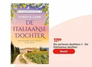 Omslag van De verloren dochters. De Italiaanse dochter