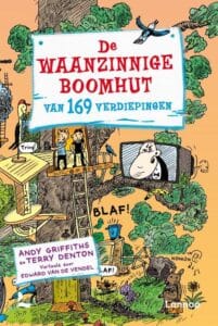 Omslag van De waanzinnige boomhut van 169 verdiepingen