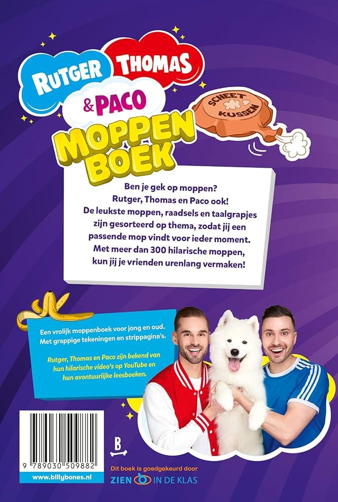 Het Moppenboek van Rutger, Thomas en Paco 2 - Rutger Vink & Thomas van Grinsven