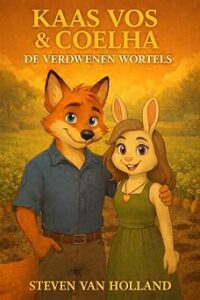 Omslag van Kaas Vos & Coelha – De verdwenen wortels – Steven van Holland