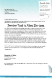 Zonder Taal is alles Zin-loos – Ronaldo Siète